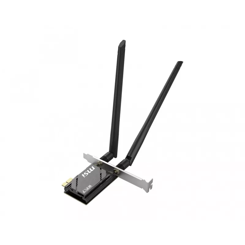 MSI Herald BE6500 WiFi 7 PCIe võrgukaart