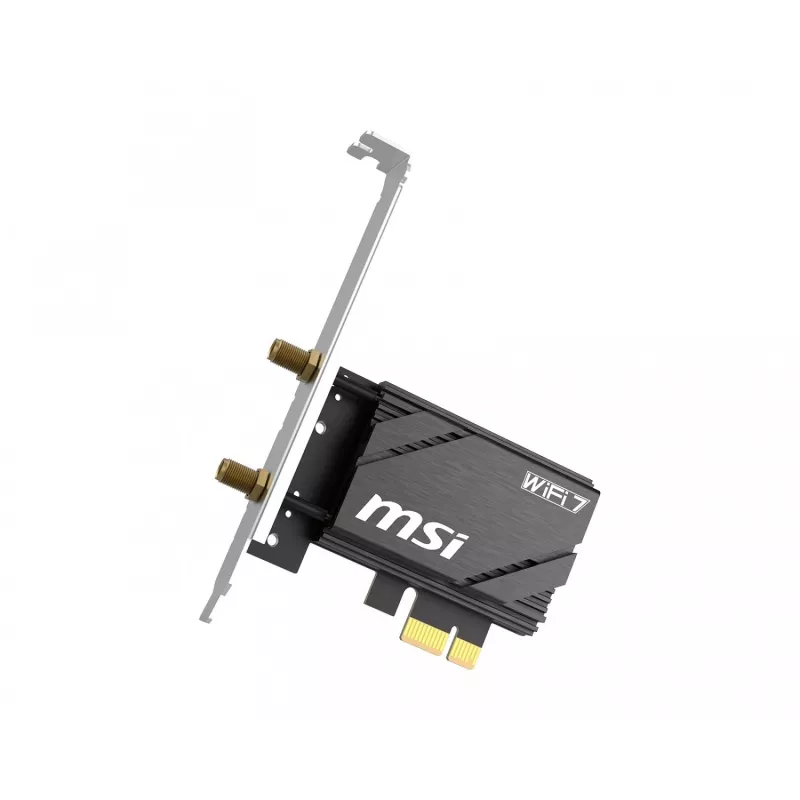 MSI Herald BE6500 WiFi 7 PCIe võrgukaart