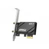 MSI Herald BE6500 WiFi 7 PCIe võrgukaart