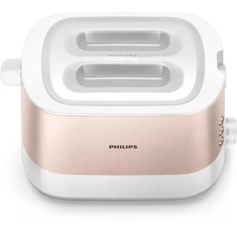 Philips Viva Collection HD2638/11 Röstseade 2 viilu 950 W Roosakuldne, Valge