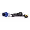 APC toitekaabel - IEC 60309 16A (M) - IEC 60320 C19 - 16 A - 3,0 m - lukustusega - must - osadele: SMT2200I-AR, SMT2200R2I-AR, SMT3000I-AR, SMT3000R2I-AR, SRT1500XLI, SRT2200XLI-KR (AP8758)