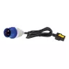 APC toitekaabel - IEC 60309 16A (M) - IEC 60320 C19 - 16 A - 3,0 m - lukustusega - must - osadele: SMT2200I-AR, SMT2200R2I-AR, SMT3000I-AR, SMT3000R2I-AR, SRT1500XLI, SRT2200XLI-KR (AP8758)