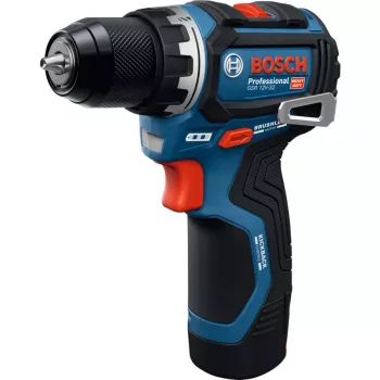 Bosch Professional GSR 12V-32 Akutrell, 12V, sinine/must, 2x 2,0 Ah Li-Ion akud, 24-osaline tarvikukomplekt, tööriistakott