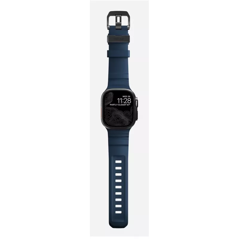 NOMAD Rocky Point Band for Apple Watch 46mm/49mm Navy/Black