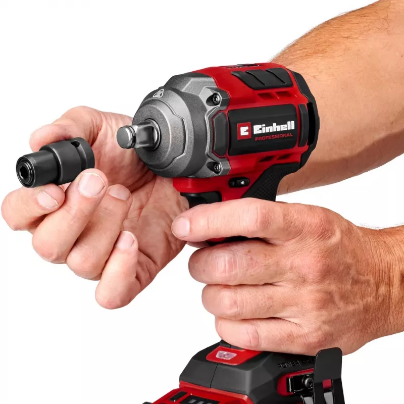 Einhell Professional TP-CW 18/350-C Li BL Akulöökmutterkeeraja 18V 350Nm Tööriist Ilma Akuta Punane/Must