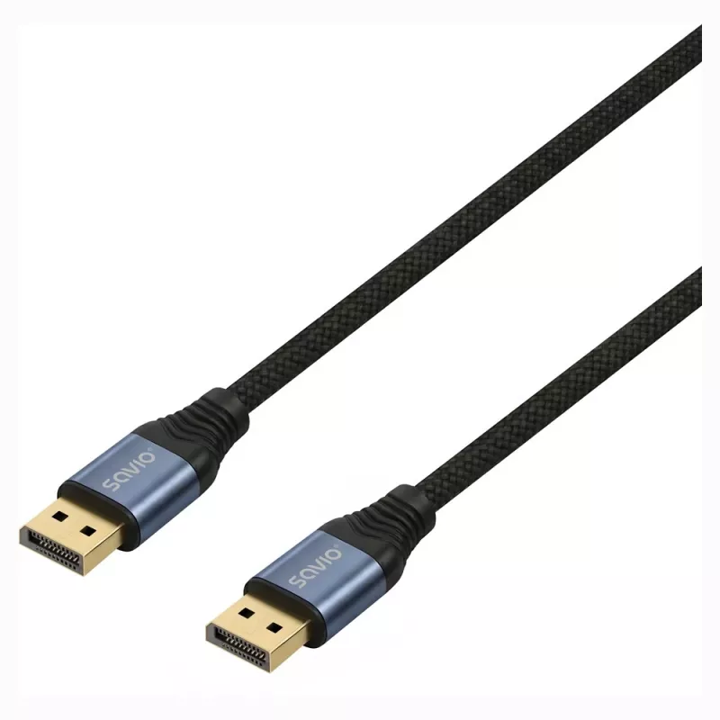 SAVIO CL-210 DisplayPort 2.1 kaabel 2m must