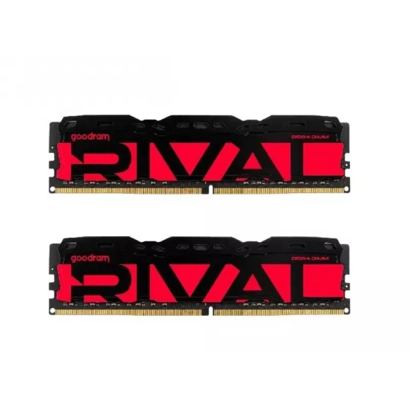 Goodram DDR4 Rival Radiant 32GB (2x16GB) 3200MHz CL16 Red Desktop Memory Kit