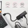 i-tec Axagon HUE-C2A USB-C Hub 4-Port 5 Gbps 2x USB-A + 2x USB-C with Power Delivery
