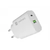 NATEC Ribera seinadapter 1x USB-A + 1x USB-C 20W Valge