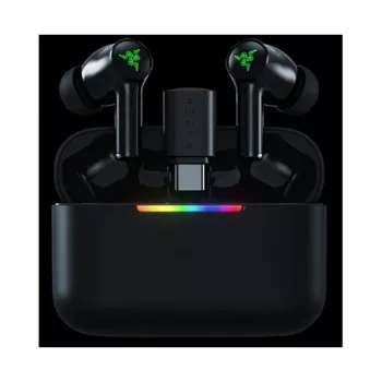 RAZER Hammerhead V3 HyperSpeed True Wireless Gaming Earbuds, ANC, Bluetooth 5.2, 2.4 GHz Dongle, THX Spatial Audio, Must