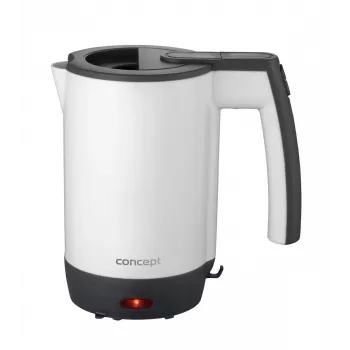 Concept RK7030 Reisiveekeetja 0,5L kahe tassiga, valge