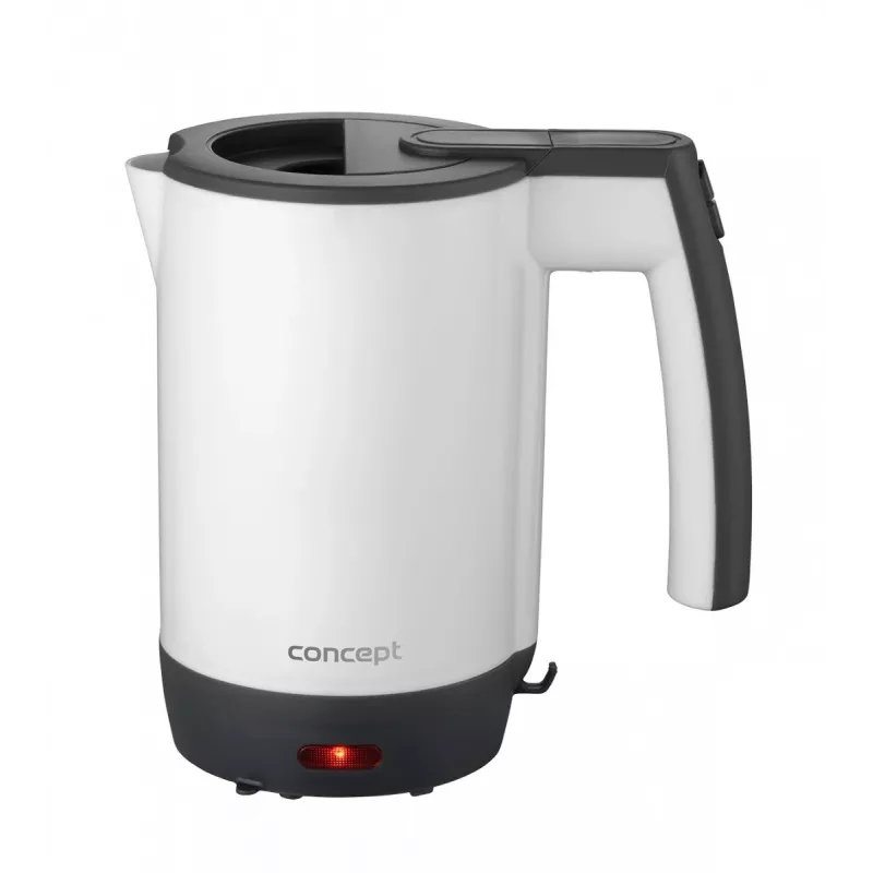 Concept RK7030 Reisiveekeetja 0,5L kahe tassiga, valge