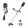 Bosch Professional GFR 18V-25 BH Juhtmeta Harjastega Murutrimmer (Tööriist ilma akuta, 18V, 250mm lõikeläbimõõt, Sinine/Must)