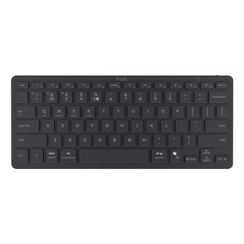 Trust Nado II juhtmeta klaviatuur US QWERTY must