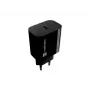 NATEC Ribera USB-C seinälaadija 20W must