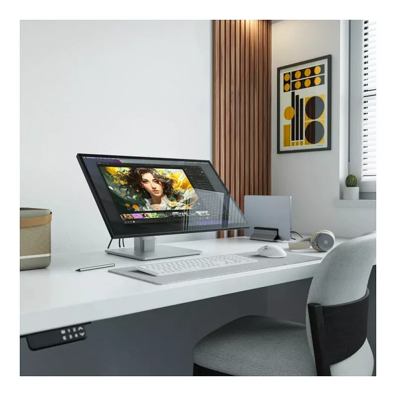 ALOGIC Clarity Fold Touch 27 tolli 4K UHD IPS puuteekraaniga monitor veebikaamera ja 65W USB-C PD ning kokkupandava alusega