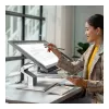 ALOGIC Clarity Fold Touch 27 tolli 4K UHD IPS puuteekraaniga monitor veebikaamera ja 65W USB-C PD ning kokkupandava alusega