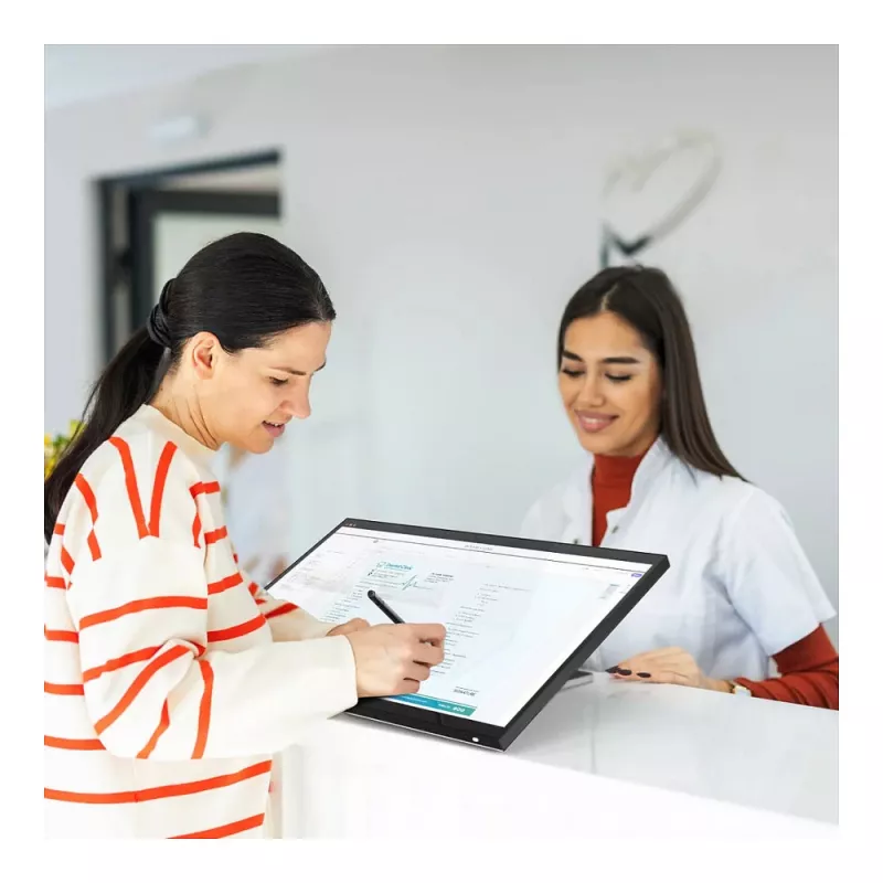 ALOGIC Clarity Fold Touch 27 tolli 4K UHD IPS puuteekraaniga monitor veebikaamera ja 65W USB-C PD ning kokkupandava alusega