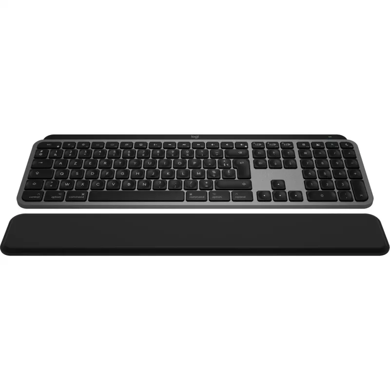 Logitech Master Series MX Keys S Combo for Mac - Juhtmeta klaviatuuri ja hiire komplekt - Täissuuruses - Taustvalgustusega - AZERTY Prantsuse - Space Gray (920-012841)