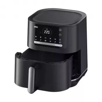 Braun Household 2-in-1 Hot Air Fryer MultiFry 5 HF 5054I (Must, 2000 W, 6.0 L korv)