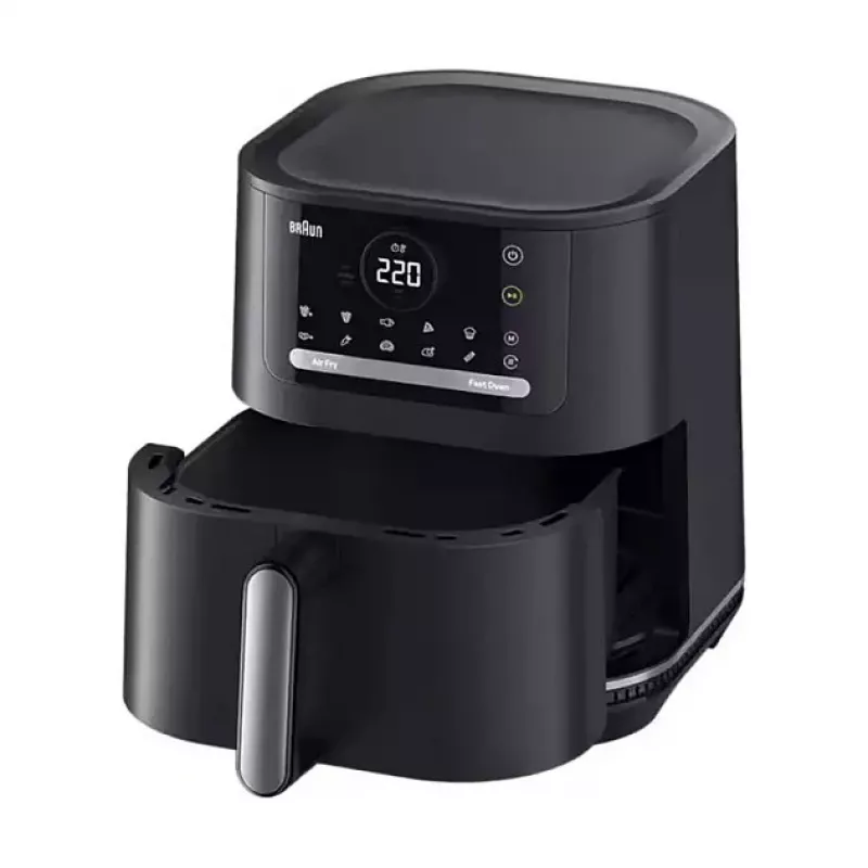 Braun Household 2-in-1 Hot Air Fryer MultiFry 5 HF 5054I (Must, 2000 W, 6.0 L korv)