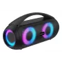 Denver BTG-618 Kaasaskantav Bluetooth peokõlar 200W LED-tuledega, must