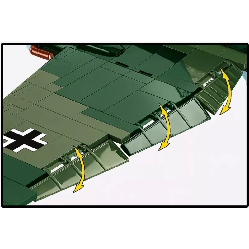 COBI Heinkel HE 111 H-22 koos V1 lendava pommiga ehitusklotside komplekt, 927 tükki