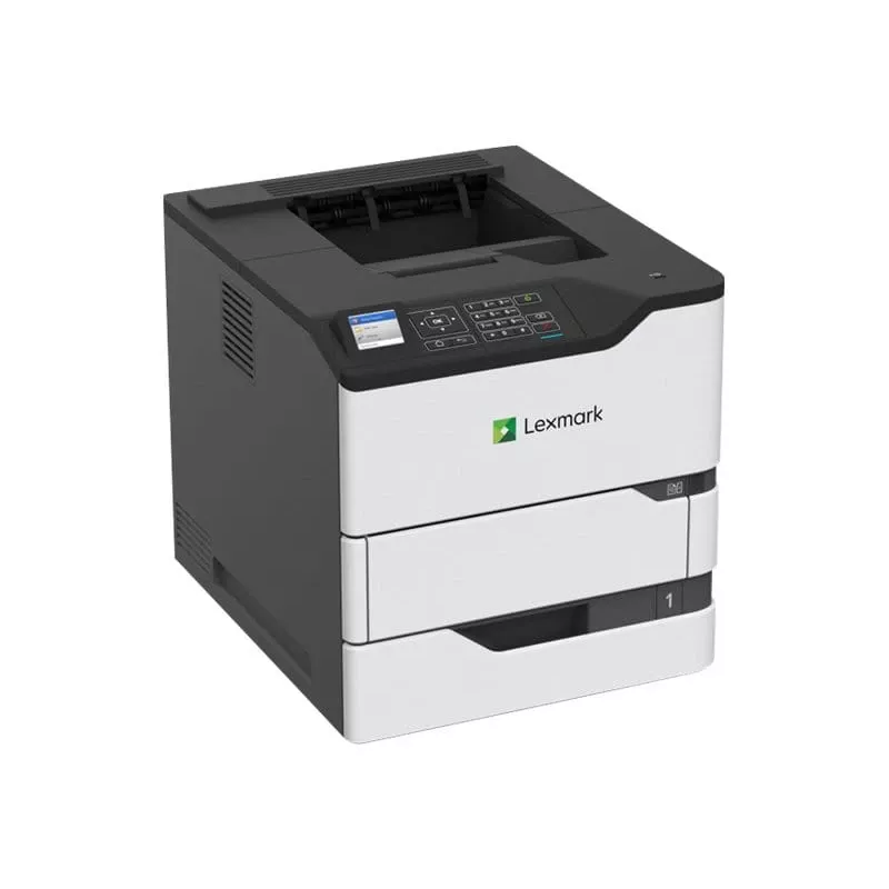 Lexmark MS822de Monokroomne Laserprinter - Dupleks - A4 - 55 ppm - 1200x1200 dpi - Ethernet, USB