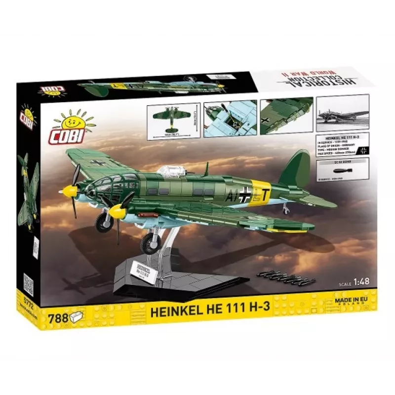 COBI Blocks Heinkel HE 111 H-3 788 tk.
