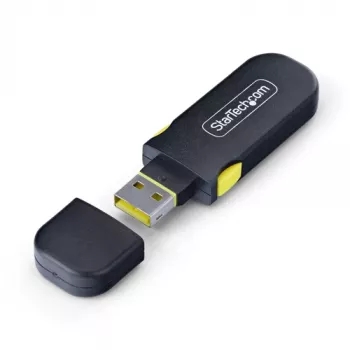 StarTech USB-A pordiplokk võtmega lukustuvate USB-A tolmukorkidega (10 tk pakk, must)