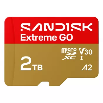 SanDisk Extreme Go microSD UHS-I 2TB 240MB/s mälukaart