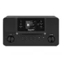 TechniSat DigitRadio 570 CD IR Black DAB+/FM/Internet Radio CD-mängija ja Bluetoothiga