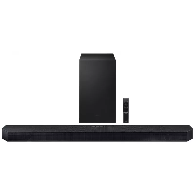 Samsung HW-Q600H 3.1.2 kanaliga heliriba koos juhtmevaba bassikõlariga, Dolby Atmos, DTS:X, Bluetooth, must