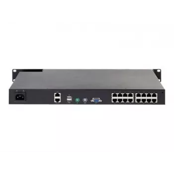 APC KVM1116R KVM Switch - 1 kohalik kasutaja, 16 porti, VGA, USB, 1U riiulipaigaldus