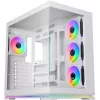 Krux Atron White Mid-Tower PC Case with Tempered Glass