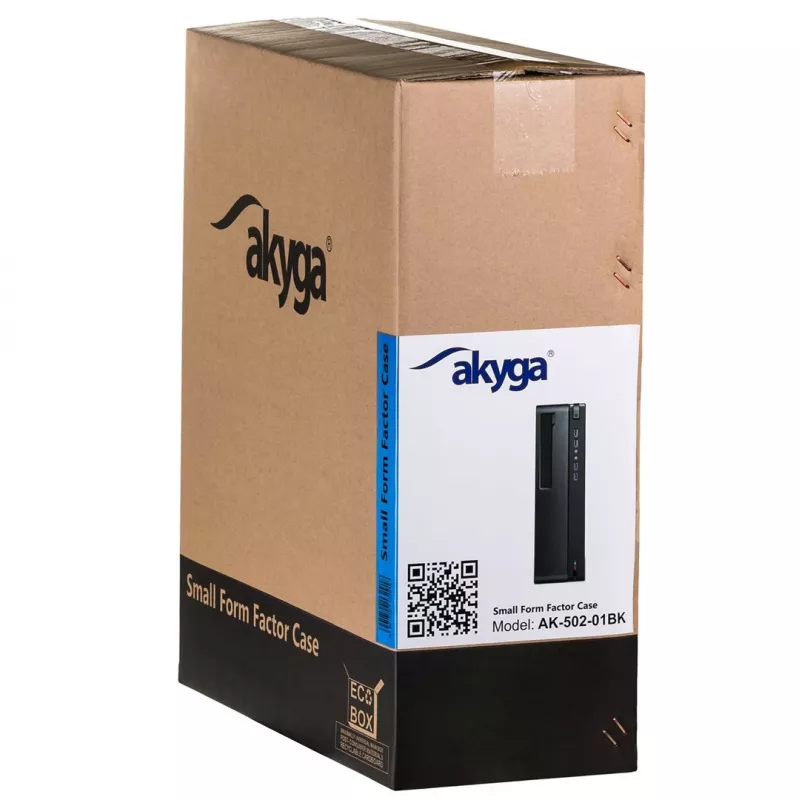 Akyga AK-502-02BK Midi Tower arvuti korpus must