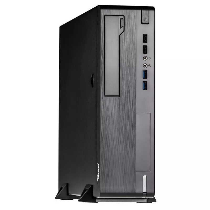 Akyga AK-502-02BK Midi Tower arvuti korpus must