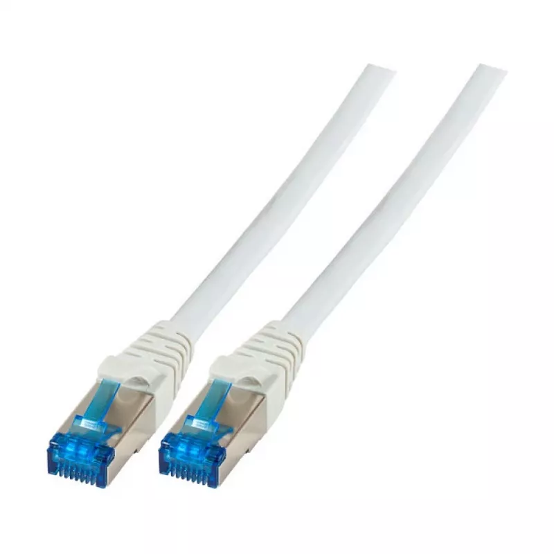 EFB-Elektronik RJ45 Patch Cable Cat.6A S/FTP PVC UL Grey 0.5m
