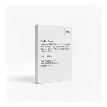 Cradlepoint R2100 Series R2155 5G Cellular Router with 1-Year NetCloud Mobile Performance Essentials + Advanced Plan