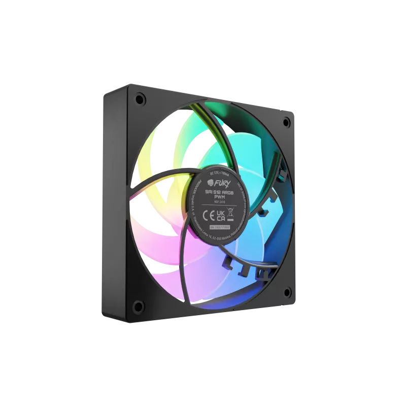Fury Fan Sai S12 ARGB PWM, Must