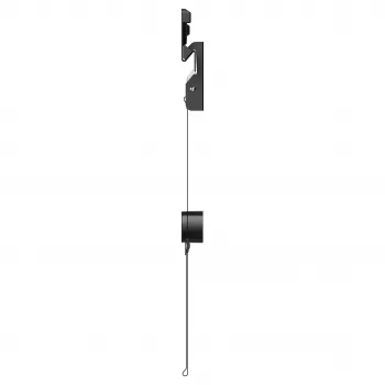 Equip 37-86 inch No Drilling TV Wall Mount Bracket with 1 Joint, 60 kg, Black