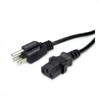 VALUE toitekaabel IEC 60320 C13 – NEMA 5-15 (M) 125 V – 1,8 m – must