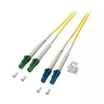 EFB Duplex Patchkabel LC/APC-LC OS2 G652D 1m LSZH 2mm kollane
