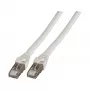 EFB-Elektronik Cat.6A S/FTP RJ45 Patch-kaabel, hall, 30 m