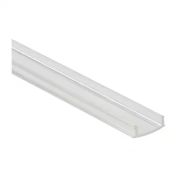 Synergy 21 LED U-profiil ALU001-R PMMA läbipaistev difuusor/kate + ALU002-R, ALU003, ALU004, ALU007-R, ALU021, ALU024, ALU084, plastkate
