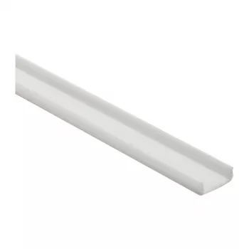 Synergy 21 LED U-profiil alumiinium hõbe anodeeritud 1m PMMA opaalhajutiga LED-ribadele kuni 12mm