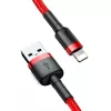 Baseus CALKLF-C09 USB-A–Lightning kaabel 2 m Punane