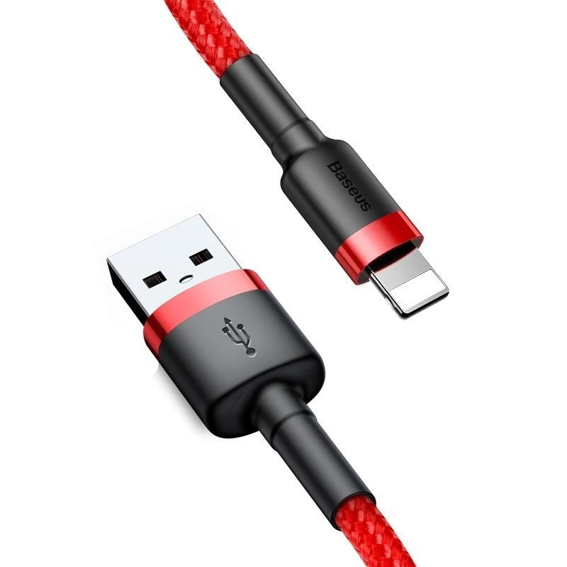 Baseus CALKLF-C09 USB-A–Lightning kaabel 2 m Punane