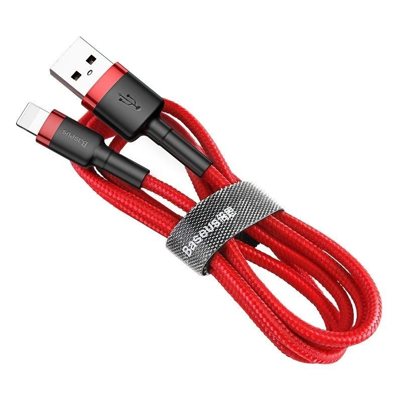 Baseus CALKLF-C09 USB-A–Lightning kaabel 2 m Punane
