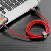 Baseus CALKLF-C09 USB-A–Lightning kaabel 2 m Punane